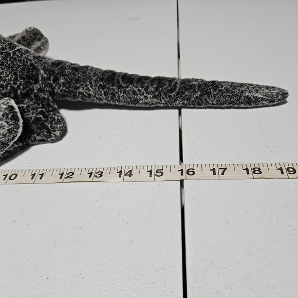 Build A Bear St Louis Zoo Stingray Gray White Marbled 19 Inch Stuffed Animal - Picture 9 of 9